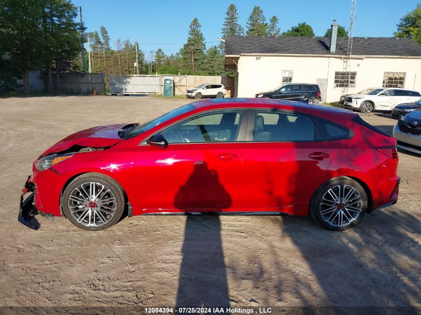 2021 Kia Forte Gt VIN: KNAF45A71M5097013 Lot: 12054394