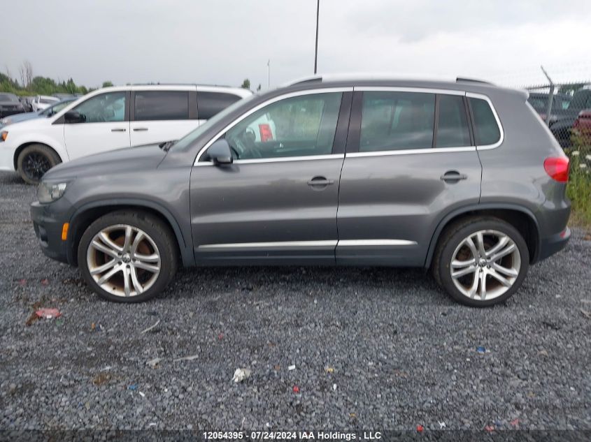 2012 Volkswagen Tiguan S/Se/Sel VIN: WVGBV7AX4CW002393 Lot: 12054395