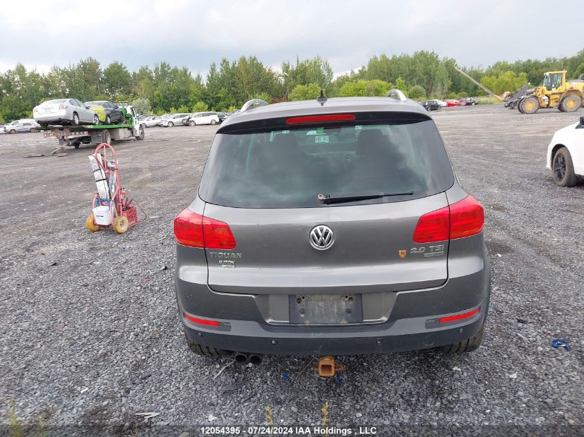 2012 Volkswagen Tiguan S/Se/Sel VIN: WVGBV7AX4CW002393 Lot: 12054395