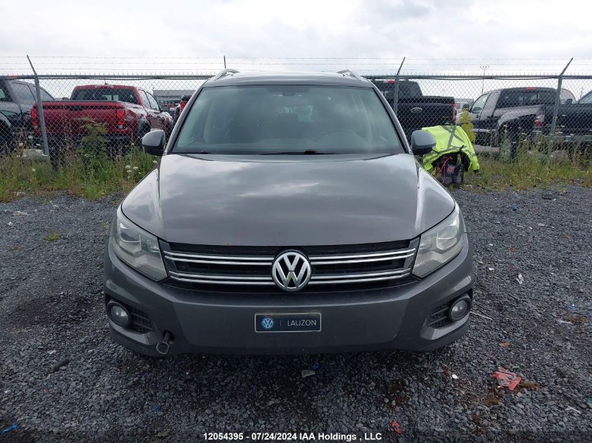 2012 Volkswagen Tiguan S/Se/Sel VIN: WVGBV7AX4CW002393 Lot: 12054395