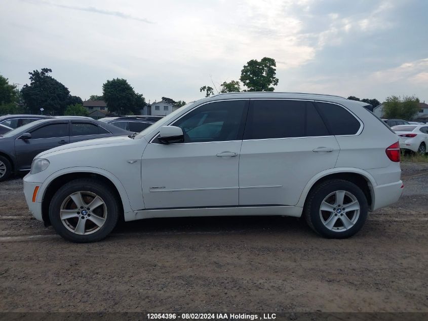 2011 BMW X5 VIN: 5UXZV4C58BL405496 Lot: 12054396