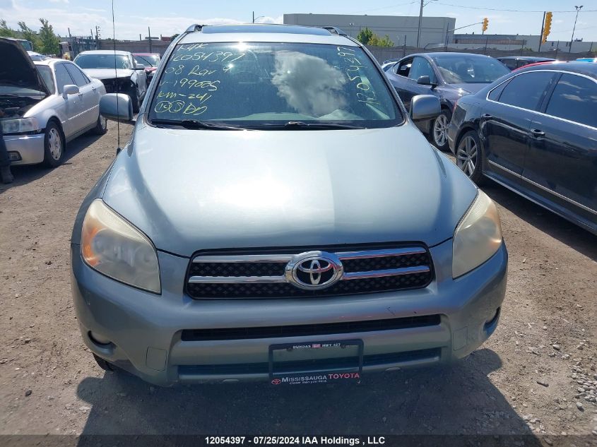 2008 Toyota Rav4 Limited VIN: JTMBD31V785199605 Lot: 12054397