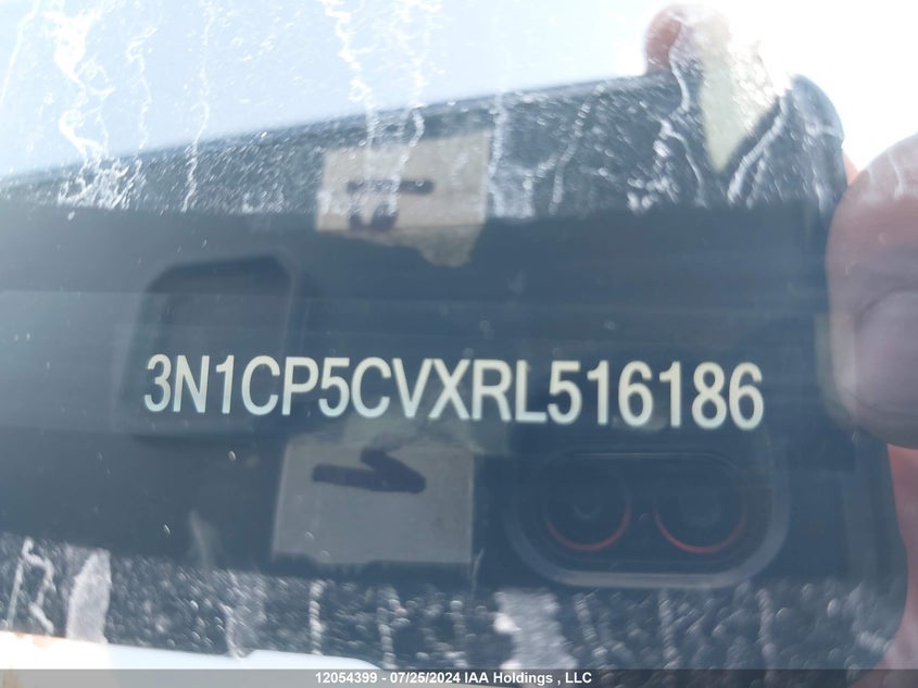 2024 Nissan Kicks Sv VIN: 3N1CP5CVXRL516186 Lot: 12054399