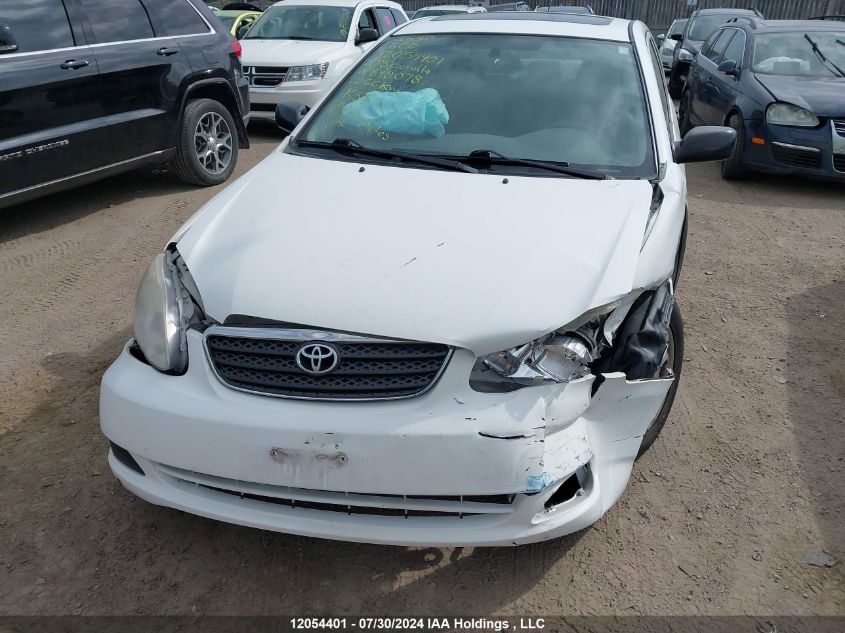 2008 Toyota Corolla Ce VIN: 2T1BR32E68C898078 Lot: 12054401