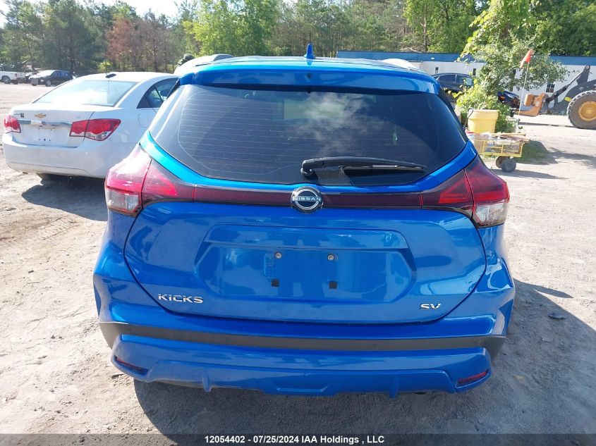 2022 Nissan Kicks Sv VIN: 3N1CP5CV3NL474017 Lot: 12054402