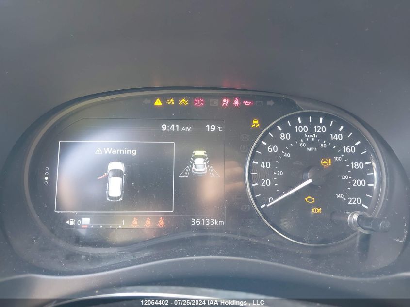 2022 Nissan Kicks Sv VIN: 3N1CP5CV3NL474017 Lot: 12054402