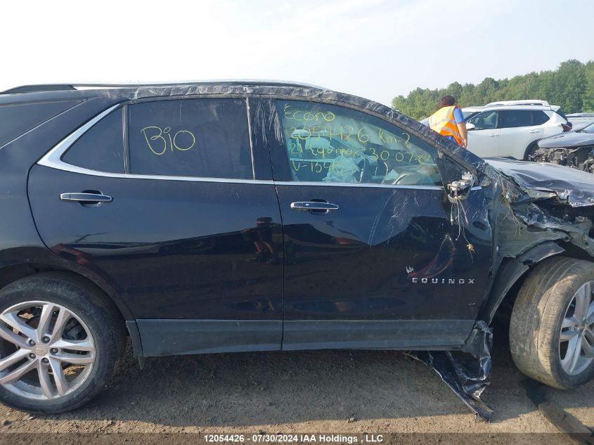 2021 Chevrolet Equinox Premier VIN: 2GNAXXEV2M6154887 Lot: 12054426