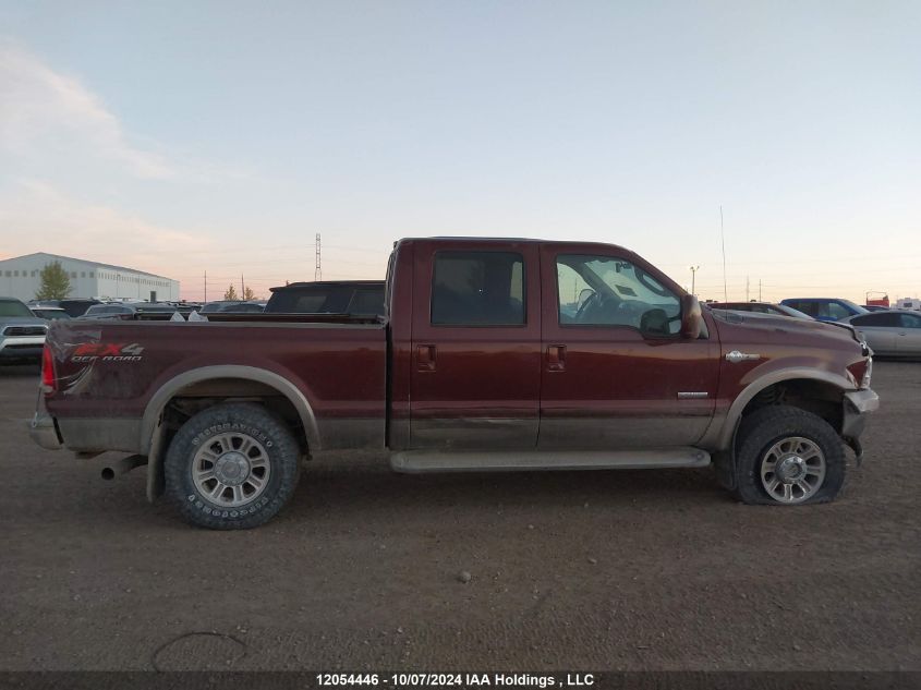 1FTSW21P85EC85281 2005 Ford F250 Super Duty