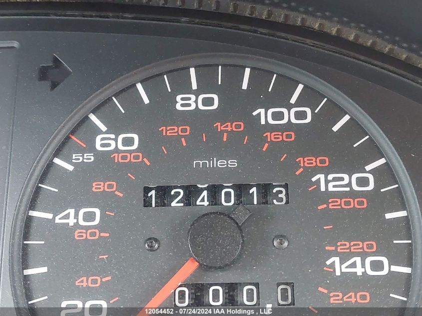 1995 Audi Cabriolet VIN: WAUAA88G2SA001775 Lot: 12054452