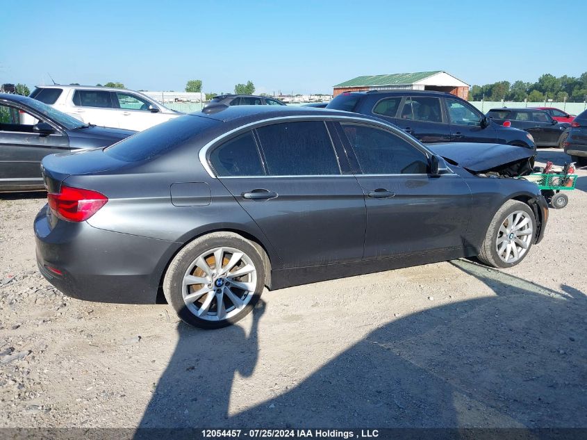 2016 BMW 3 Series VIN: WBA8E3C55GK505086 Lot: 12054457