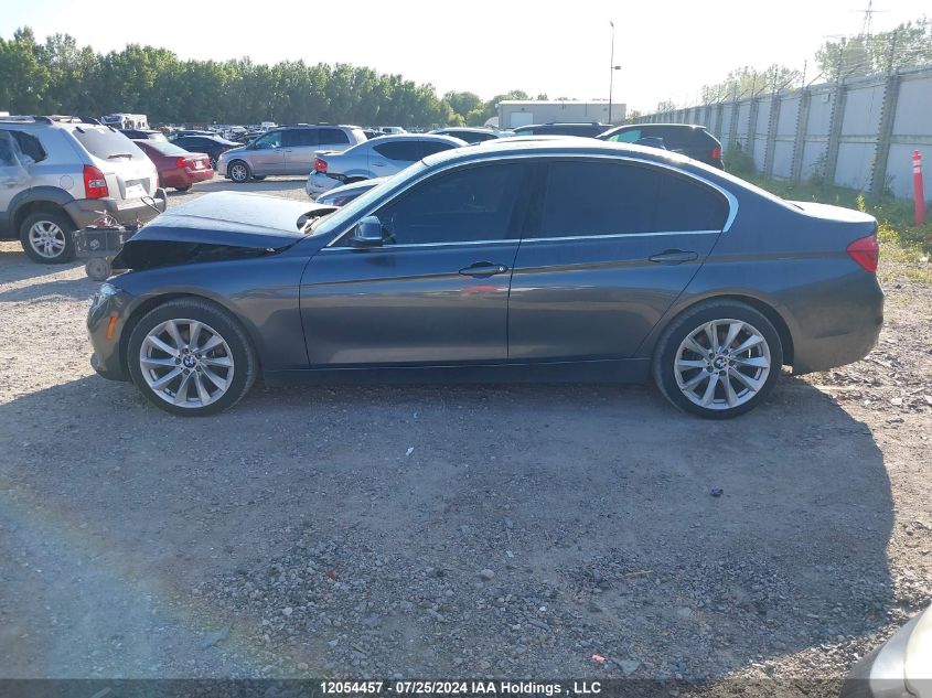 2016 BMW 3 Series VIN: WBA8E3C55GK505086 Lot: 12054457