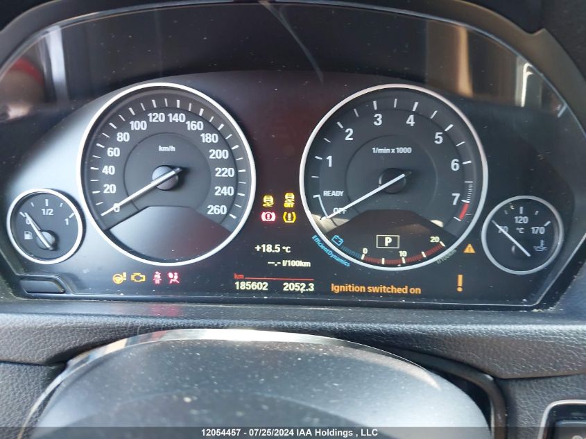 2016 BMW 3 Series VIN: WBA8E3C55GK505086 Lot: 12054457