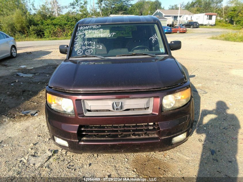 2007 Honda Element VIN: 5J6YH18927L800273 Lot: 12054469