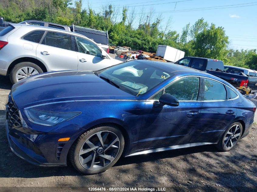 2021 Hyundai Sonata Sel Plus VIN: 5NPEJ4J25MH066014 Lot: 12054476