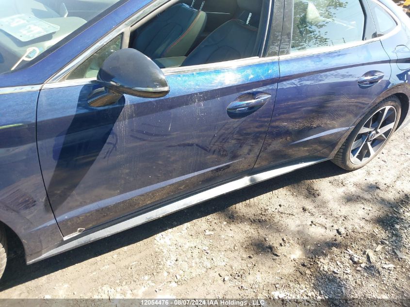 2021 Hyundai Sonata Sel Plus VIN: 5NPEJ4J25MH066014 Lot: 12054476