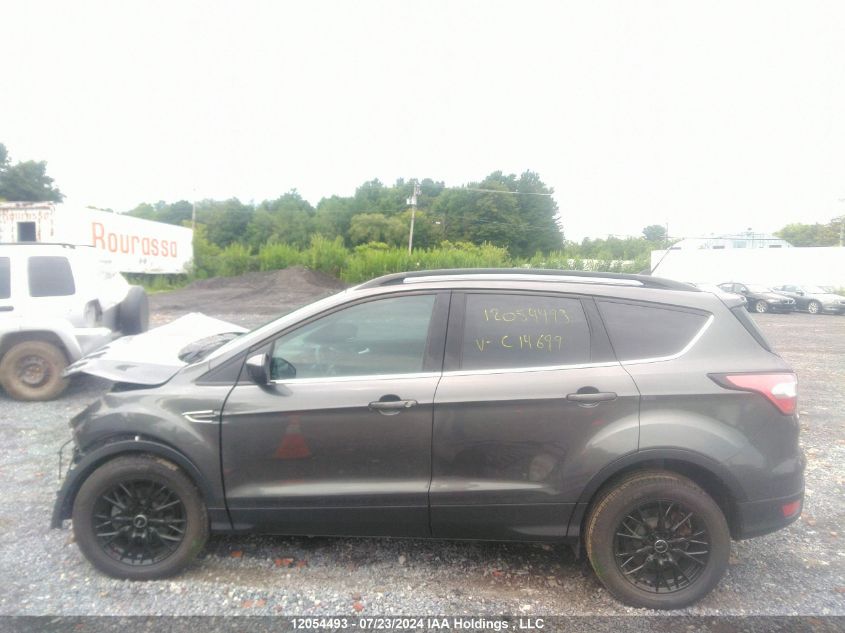 2018 Ford Escape Sel VIN: 1FMCU0HDXJUC14699 Lot: 12054493
