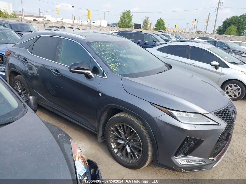 2022 Lexus Rx 350 F Sport VIN: 2T2YZMDA1NC338650 Lot: 12054495