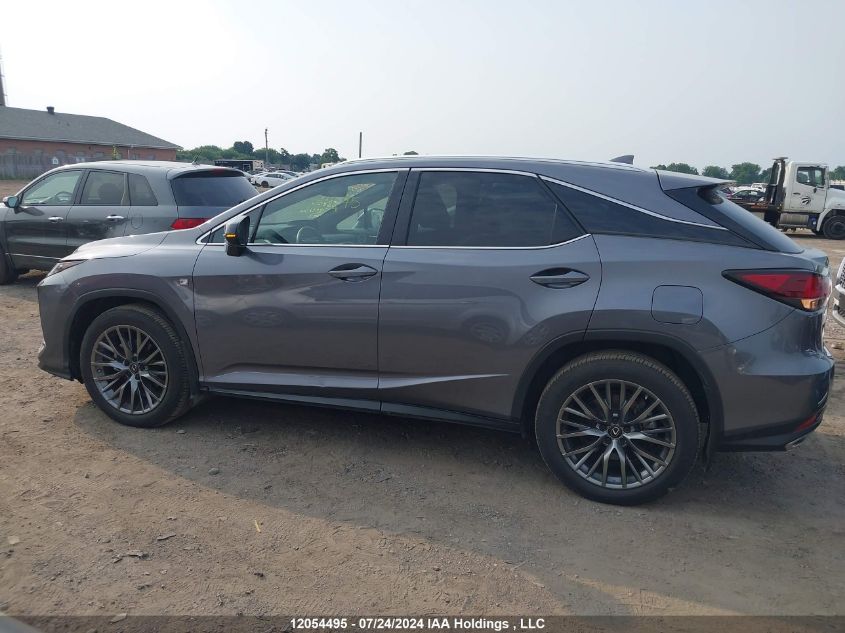 2022 Lexus Rx 350 F Sport VIN: 2T2YZMDA1NC338650 Lot: 12054495