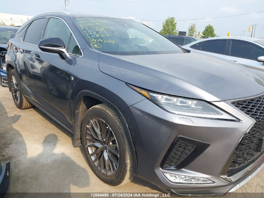 2022 Lexus Rx 350 F Sport VIN: 2T2YZMDA1NC338650 Lot: 12054495