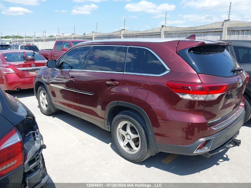 2019 Toyota Highlander Xle VIN: 5TDJZRFH0KS985590 Lot: 12054501