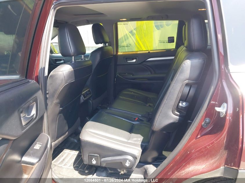 2019 Toyota Highlander Xle VIN: 5TDJZRFH0KS985590 Lot: 12054501