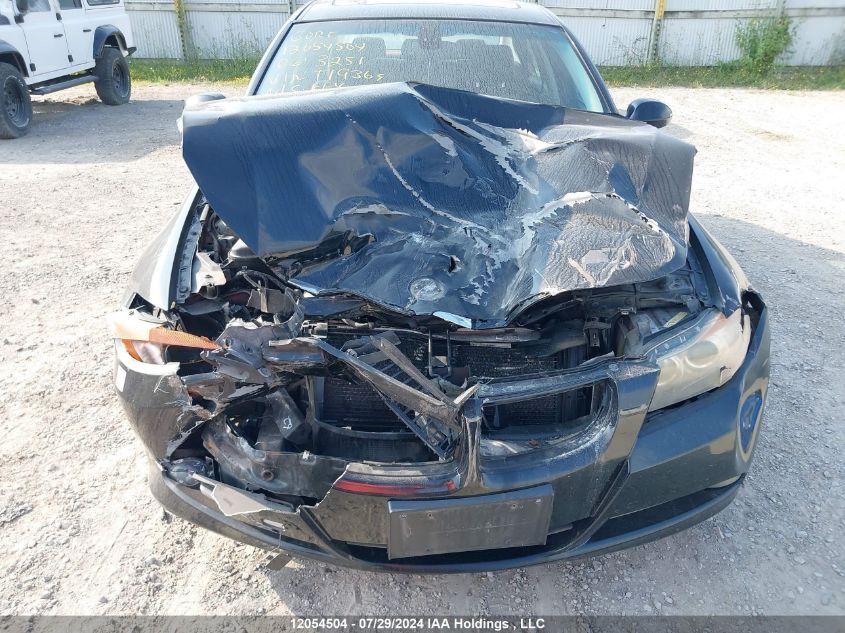 2006 BMW 3 Series VIN: WBAVB13556PT19369 Lot: 12054504