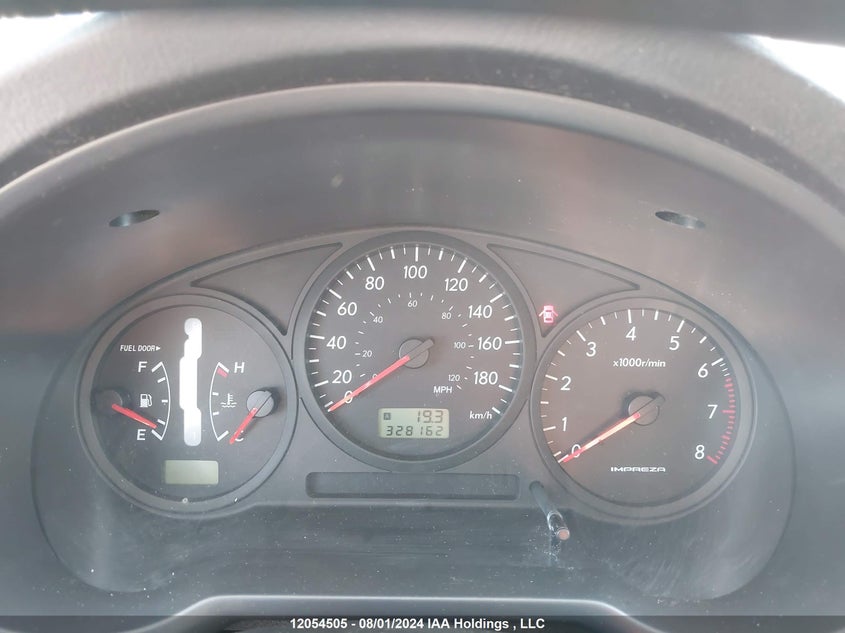 2007 Subaru Impreza VIN: JF1GD61677H502367 Lot: 12054505