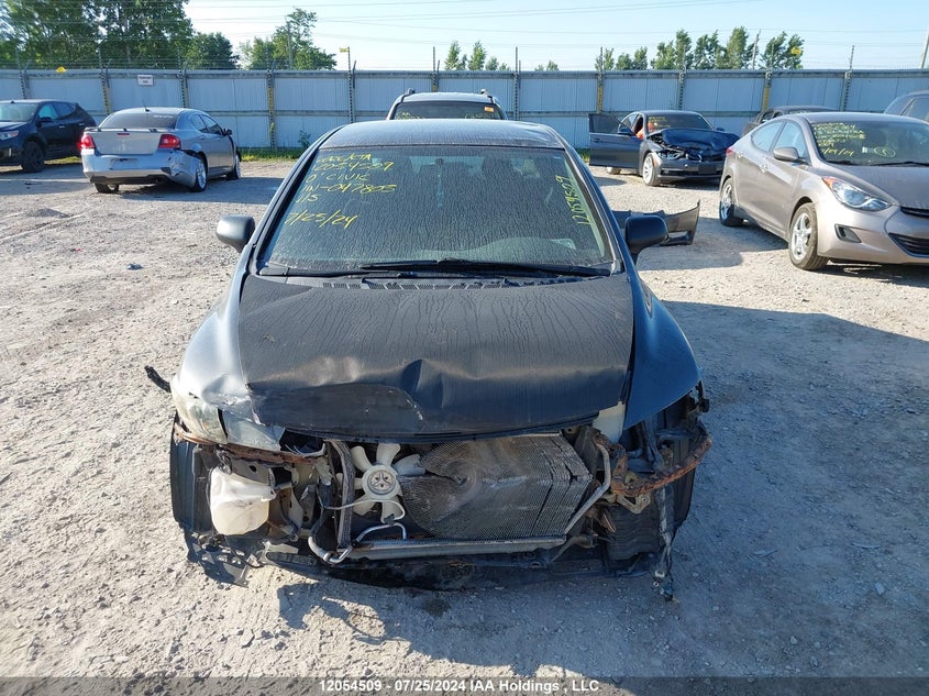 2010 Honda Civic Sdn VIN: 2HGFA1F43AH047805 Lot: 12054509