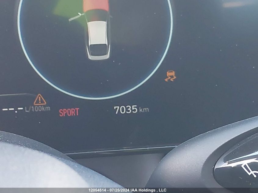 2023 Hyundai Elantra N Line Unlimited Dct VIN: KMHLR4AFXPU518516 Lot: 12054514