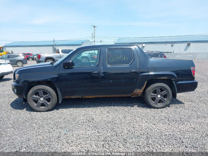 2012 Honda Ridgeline VIN: 5FPYK1F76CB551294 Lot: 12054515