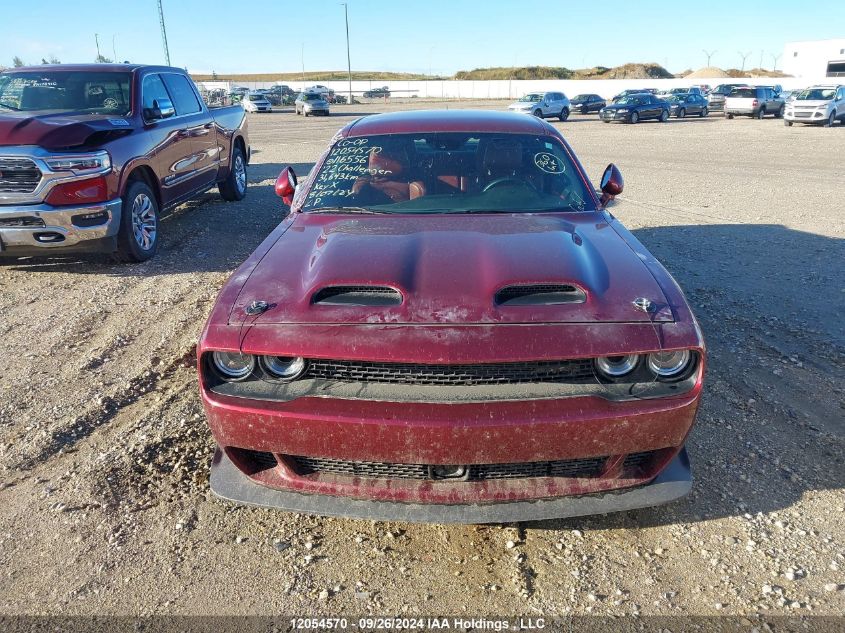 2022 Dodge Challenger Srt Hellcat Widebody VIN: 2C3CDZC91NH116556 Lot: 12054570