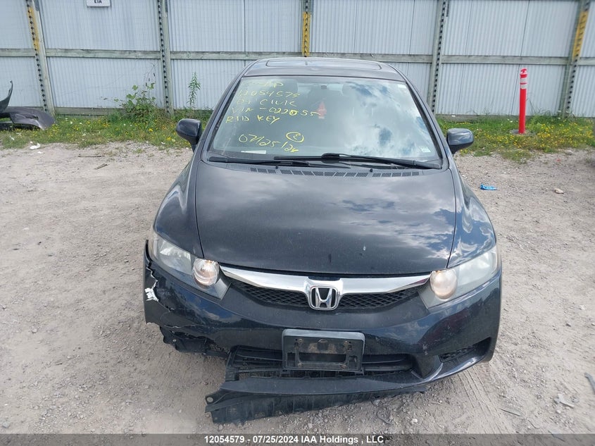 2009 Honda Civic Sdn VIN: 2HGFA16689H022055 Lot: 12054579