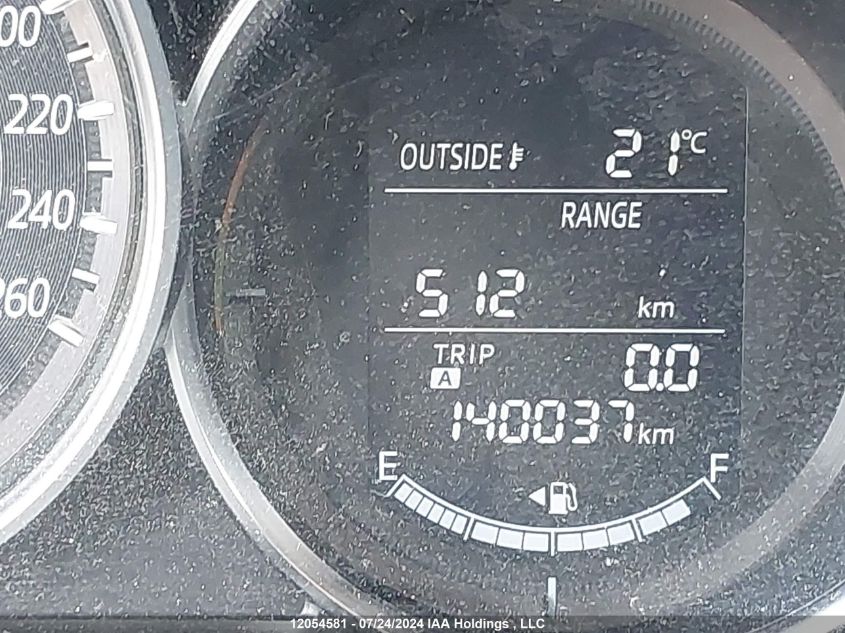 2016 Mazda Cx-5 Touring VIN: JM3KE4CY8G0631776 Lot: 12054581