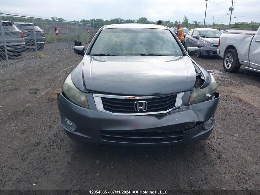 2010 Honda Accord Exl VIN: 1HGCP2F80AA802109 Lot: 12054585