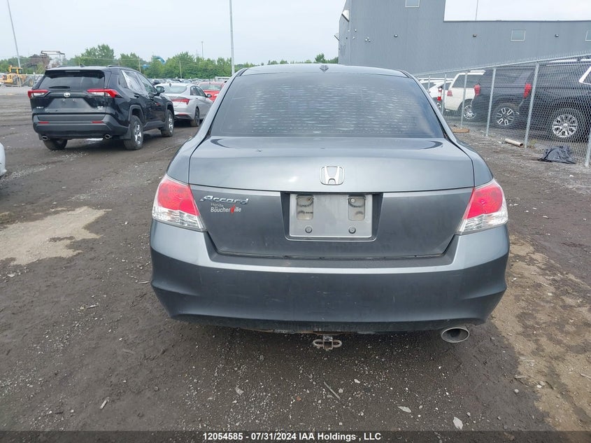 2010 Honda Accord Exl VIN: 1HGCP2F80AA802109 Lot: 12054585