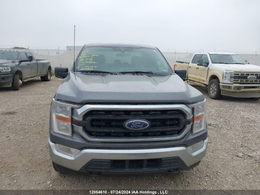 2022 Ford F150 Super Cab VIN: 1FTFX1E80NKD12194 Lot: 12054610