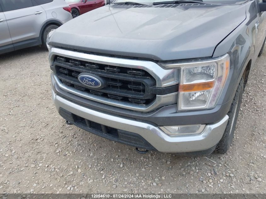 2022 Ford F150 Super Cab VIN: 1FTFX1E80NKD12194 Lot: 12054610