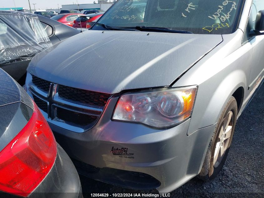 2014 Dodge Grand Caravan Se VIN: 2C4RDGBG3ER457249 Lot: 12054629