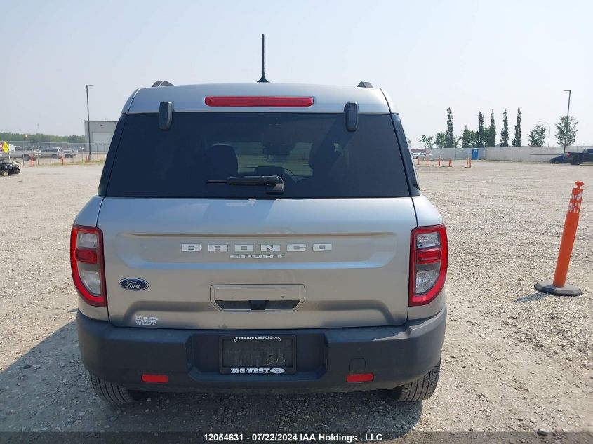 2023 Ford Bronco Sport Big Bend VIN: 3FMCR9B62PRD32374 Lot: 12054631