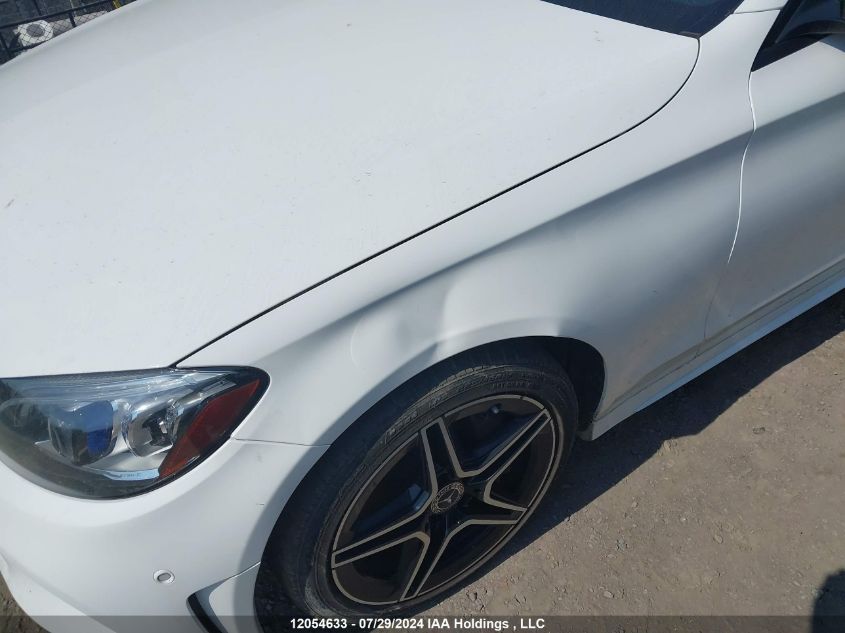 2020 Mercedes-Benz C-Class VIN: 55SWF8EB7LU333186 Lot: 12054633