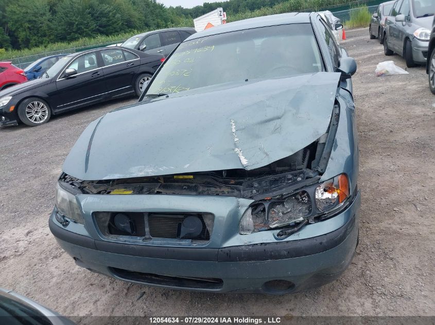 2002 Volvo S60 VIN: YV1RS61R222190872 Lot: 12054634