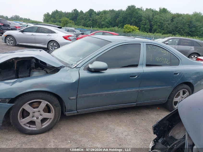 2002 Volvo S60 VIN: YV1RS61R222190872 Lot: 12054634