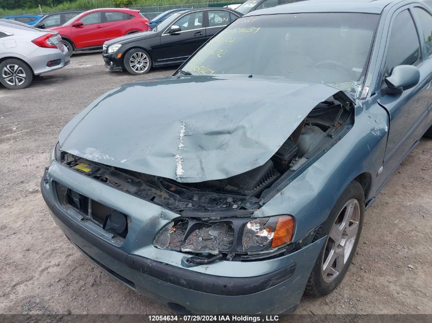 2002 Volvo S60 VIN: YV1RS61R222190872 Lot: 12054634