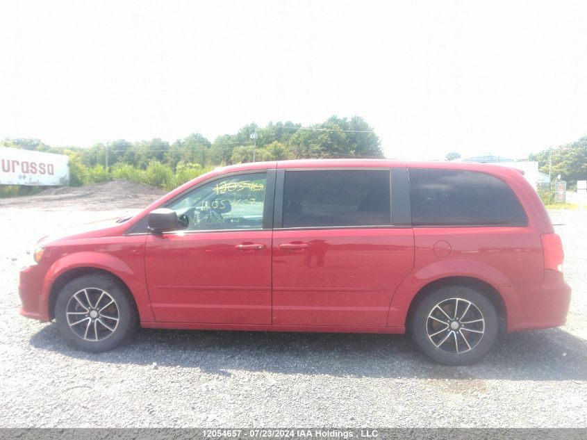 2016 Dodge Grand Caravan Se/Sxt VIN: 2C4RDGBG7GR132297 Lot: 12054657