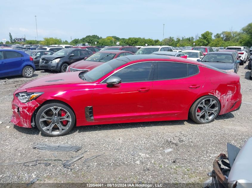 2018 Kia Stinger Gt2 VIN: KNAE55LC8J6027355 Lot: 12054661