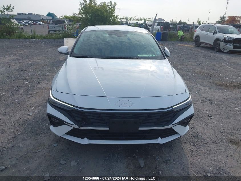 2024 Hyundai Elantra Sel VIN: KMHLM4DG1RU718478 Lot: 12054666