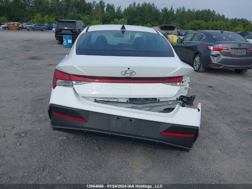 2024 Hyundai Elantra Sel VIN: KMHLM4DG1RU718478 Lot: 12054666