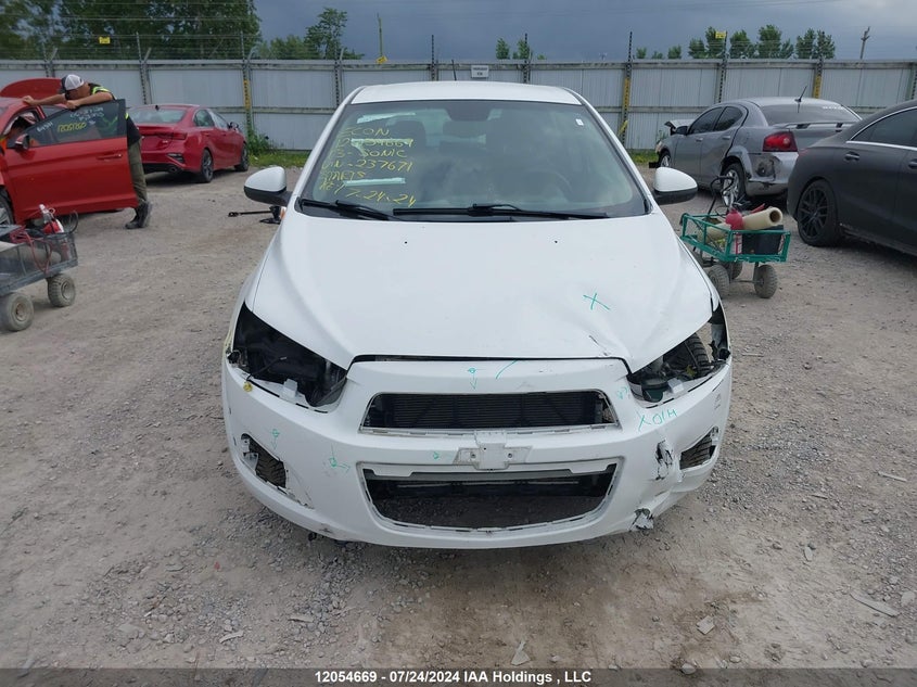 2013 Chevrolet Sonic VIN: 1G1JC6EH7D4237671 Lot: 12054669