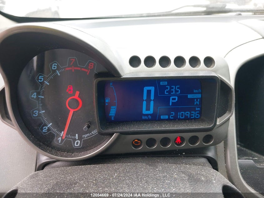 2013 Chevrolet Sonic VIN: 1G1JC6EH7D4237671 Lot: 12054669