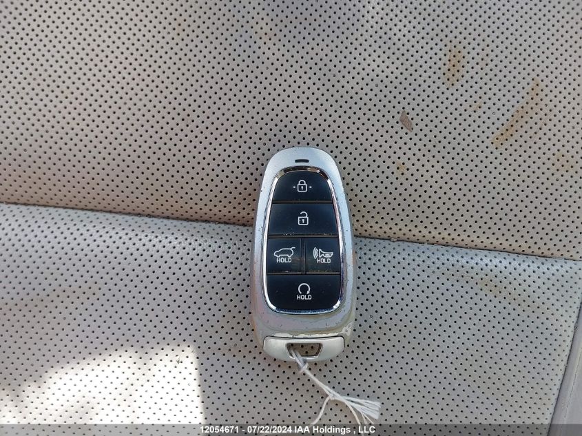 2022 Hyundai Tucson Luxury Hybrid Awd VIN: KM8JCCA15NU081609 Lot: 12054671